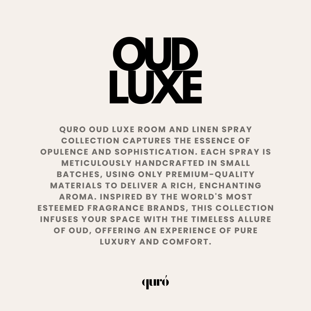 Oud Luxe Room + Linen Spray